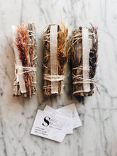 Load image into Gallery viewer, Selenite Healing Smudge Bundle Trio