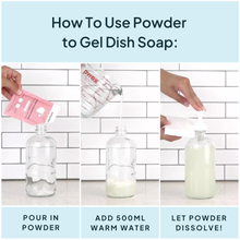 Load image into Gallery viewer, Sweet Citrus Dish Soap - Powder to Gel