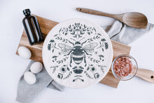 Load image into Gallery viewer, Bee Bowl cover/ Lg 10" Charcoal