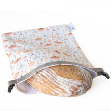 Load image into Gallery viewer, Reusable Bread Bag - Mushrooms