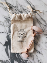 Load image into Gallery viewer, Facial Roller Tool, 100% Rose Quartz