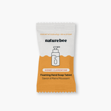 Load image into Gallery viewer, Honey Clementine Foaming Hand Soap Tablet