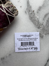 Load image into Gallery viewer, Rose Petals & White Sage Smudge Bundle