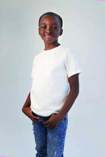 Load image into Gallery viewer, Organic Cotton Youth Crew Neck Classic T Shirt