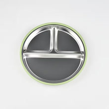 Load image into Gallery viewer, Stainless Steel Toddler Plates with Silicone Suction