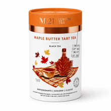 Load image into Gallery viewer, Maple Butter Tart Luxury Black Tea | Canadian | 24ct