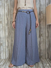Load image into Gallery viewer, Classic Lino High-waisted, Wide-Leg Italian Linen Pants