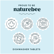 Load image into Gallery viewer, Dishwasher Tablets by Nature Bee (Lemon)