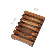 Load image into Gallery viewer, Slatted Bamboo Soap Dish