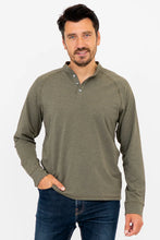 Load image into Gallery viewer, Blue Sky Men's Bamboo Henley