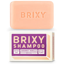 Load image into Gallery viewer, BRIXY Coconut Vanilla Shampoo Bar