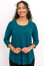 Load image into Gallery viewer, Blue Sky Bamboo 3/4 Sleeve Top