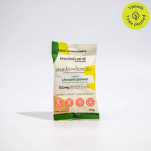Load image into Gallery viewer, Vegan Shroom Power Gummy Snacks with Benefits