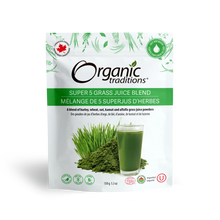 Load image into Gallery viewer, Organic Traditions Super 5 Grass Juice Blend
