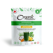 Load image into Gallery viewer, Organic Traditions Supergreens Pineapple Coconut