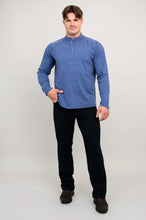 Load image into Gallery viewer, Blue Sky Men's Bamboo Henley