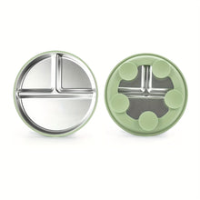 Load image into Gallery viewer, Stainless Steel Toddler Plates with Silicone Suction