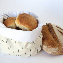 Load image into Gallery viewer, Reusable Bread Bag - Whispering Pine