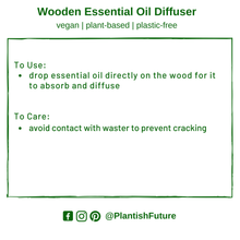 Load image into Gallery viewer, Wooden Essential Oil Diffuser for Car | Incense Holder