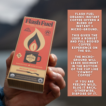 Load image into Gallery viewer, Flash Fuel Organic Instant Coffee - Matchbox - Dark Roast