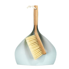 Load image into Gallery viewer, Metal Dust Pan & Bamboo Brush