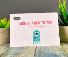 Load image into Gallery viewer, Mother’s Day Plantable Cards