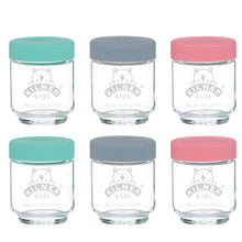 Load image into Gallery viewer, Set of 6 Baby Food Jars - 190ml