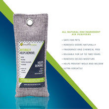 Load image into Gallery viewer, BreatheGreen Charcoal Bag