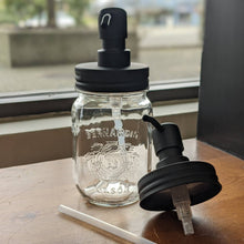 Load image into Gallery viewer, Metal Pump Top for Mason Jar