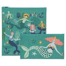 Load image into Gallery viewer, Cotton Canvas Snack Bags (Set of 2)