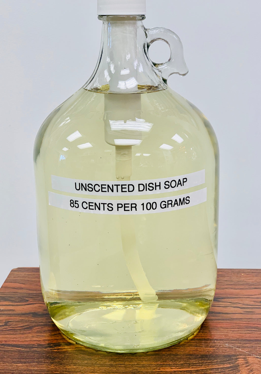 Unscented Dish Soap- 10ml BULK (#715)