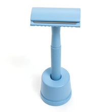 Load image into Gallery viewer, Double Edge Safety Razor with Canvas Travel Pouch