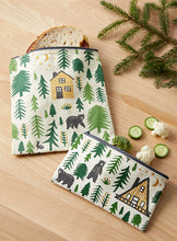 Load image into Gallery viewer, Cotton Canvas Snack Bags (Set of 2)