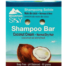 Load image into Gallery viewer, Coconut Cream Shampoo Bar by Mountain Sky
