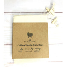 Load image into Gallery viewer, Cotton Muslin Bulk Bags 3-Pack