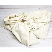 Load image into Gallery viewer, Cotton Muslin Bulk Bags 3-Pack