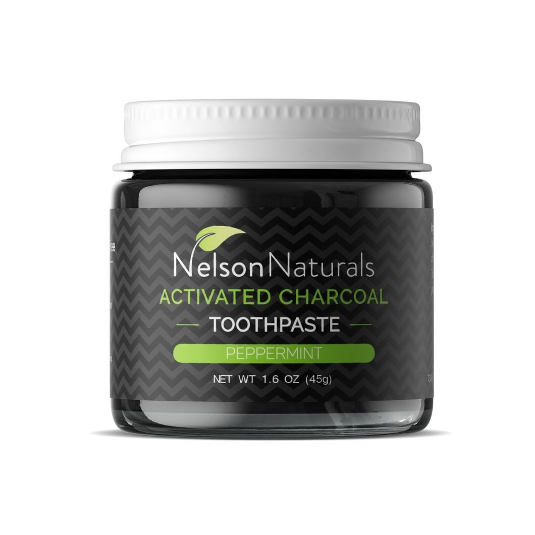 Nelson Naturals Activated Charcoal Whitening Toothpaste