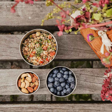 Load image into Gallery viewer, 3 Pack Stainless Steel Food Containers