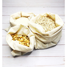 Load image into Gallery viewer, Cotton Muslin Bulk Bags 3-Pack