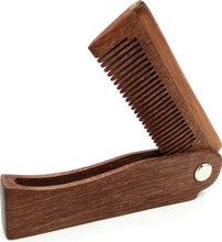 Load image into Gallery viewer, Foldable Sandlewood Comb