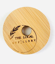 Load image into Gallery viewer, Bamboo Mason Drink Lid (with straw hole)