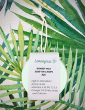 Load image into Gallery viewer, Loofah Soap on a rope