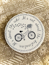 Load image into Gallery viewer, Medium "Bike" Fabric Bowl Cover
