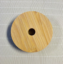 Load image into Gallery viewer, Bamboo Mason Drink Lid (with straw hole)