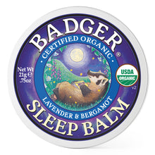 Load image into Gallery viewer, Organic Badger Sleep Balm