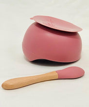 Load image into Gallery viewer, Silicone Suction Baby Bowl & Spoon