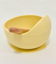 Load image into Gallery viewer, Silicone Suction Baby Bowl & Spoon