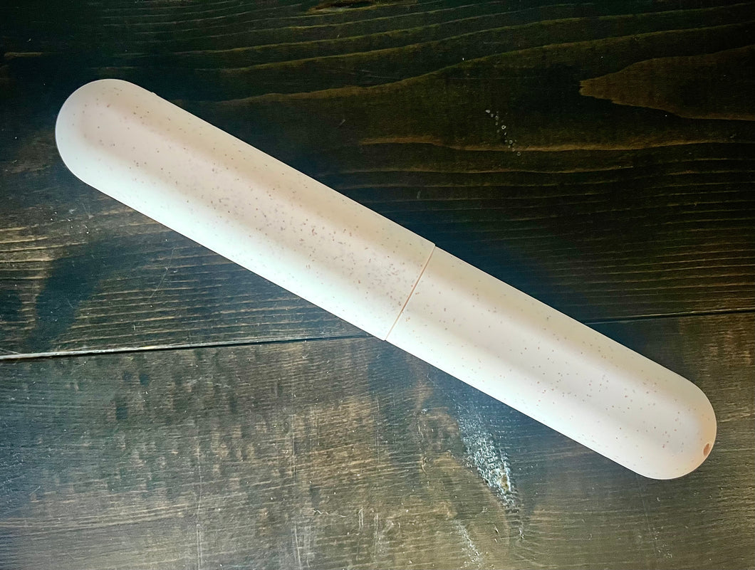 Wheat Straw Toothbrush Travel Case