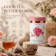 Load image into Gallery viewer, Rose Luxury Black Tea | Canadian | 24ct
