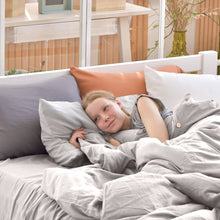 Load image into Gallery viewer, Bamboo &amp; Linen Sheet Set
